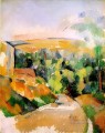 The Bend in the road Paul Cezanne